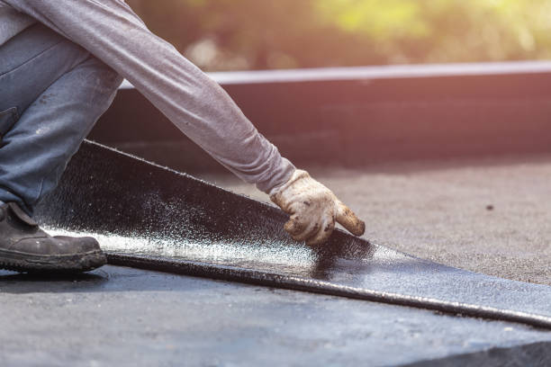 Professional Emergency Waterproofing technician working in Corunna, IN